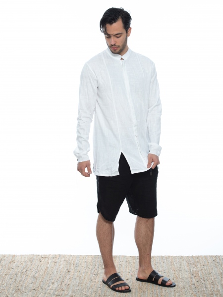 1.IX Shirt mao K22-1.IX1020 White 1.IX - 8