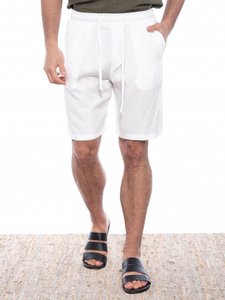 OVER-D Chino Βερμούδα OE1S2S2S14 Λευκό OVER-D - 1