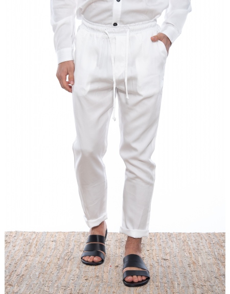 OVER-D Chino Παντελόνι OE1S2S2P14 Λευκό OVER-D - 1