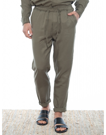 OVER-D Chino Παντελόνι OE1S2S2P14 Χακί OVER-D - 1
