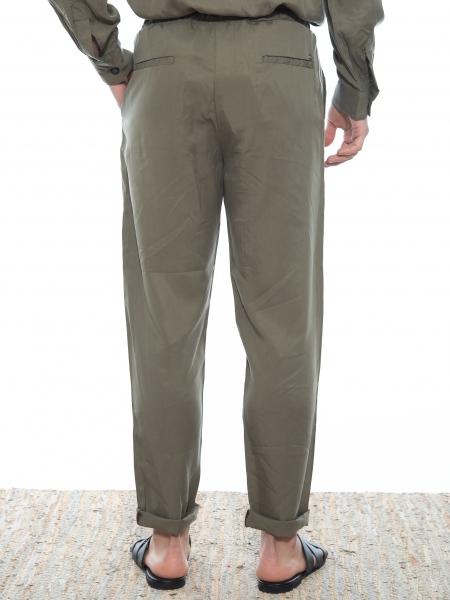 OVER-D Chino Παντελόνι OE1S2S2P14 Χακί OVER-D - 2
