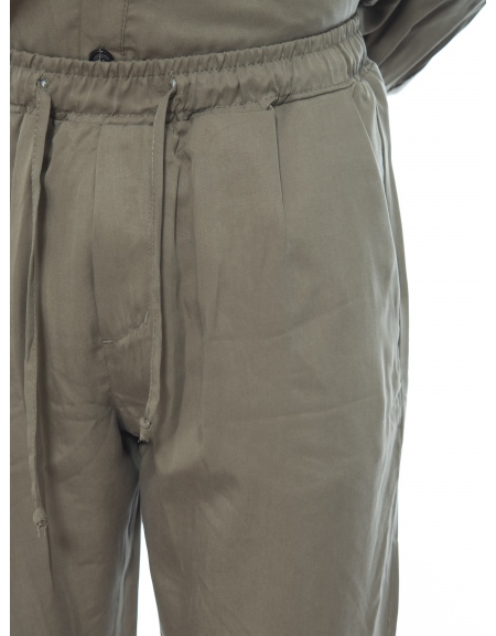 OVER-D Chino Παντελόνι OE1S2S2P14 Χακί OVER-D - 5