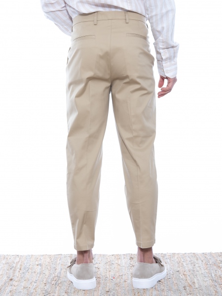 OVER-D Chino Παντελόνι cropped OE1S2S2P29 Μπεζ OVER-D - 2