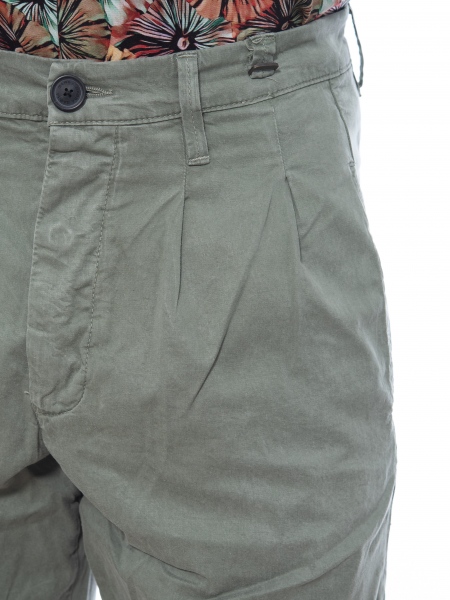 GABBA Chino Παντελόνι Firenze Cel P5923 Λαδί GABBA - 5