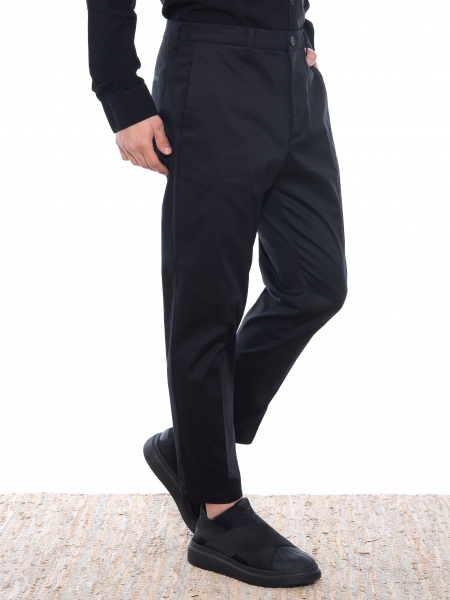 OVER-D Chino Παντελόνι cropped OE1S2S2P29 Μαύρο OVER-D - 3