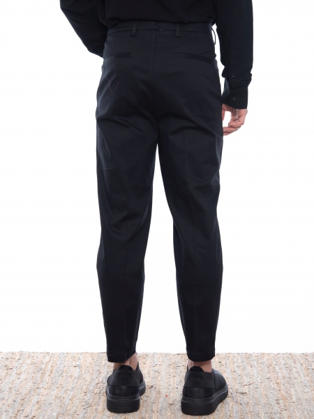 OVER-D Chino Παντελόνι cropped OE1S2S2P29 Μαύρο OVER-D - 2