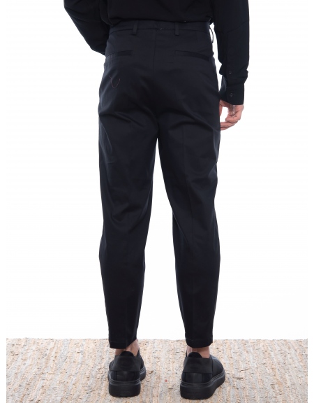 OVER-D Chino Παντελόνι cropped OE1S2S2P29 Μαύρο OVER-D - 2