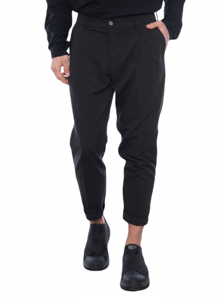 OVER-D Chino Παντελόνι OE1S2S2P21 Μαύρο OVER-D - 12