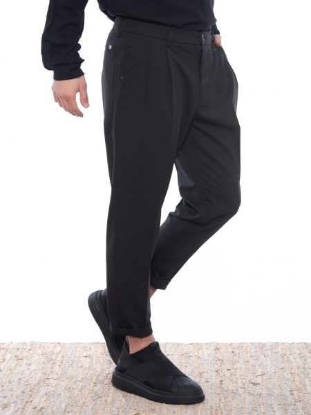 OVER-D Chino Παντελόνι OE1S2S2P21 Μαύρο OVER-D - 3