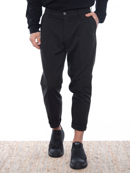 OVER-D Chino Trousers OE1S2S2P21 Black OVER-D - 1