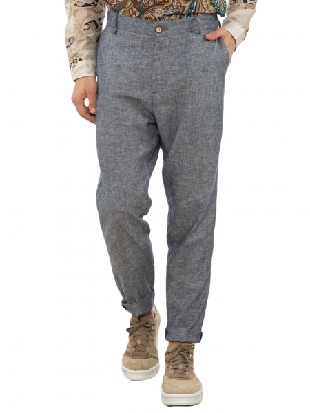 OVER-D Chino Παντελόνι OE1S2S2P23 Μπλε OVER-D - 9