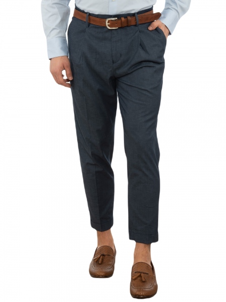 OVER-D Chino Παντελόνι OE1S2S2P09 Μπλε OVER-D - 9