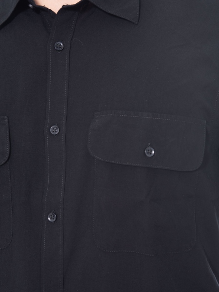OVER-D Short-sleeved shirt OE1S2S2C13 Black OVER-D - 5