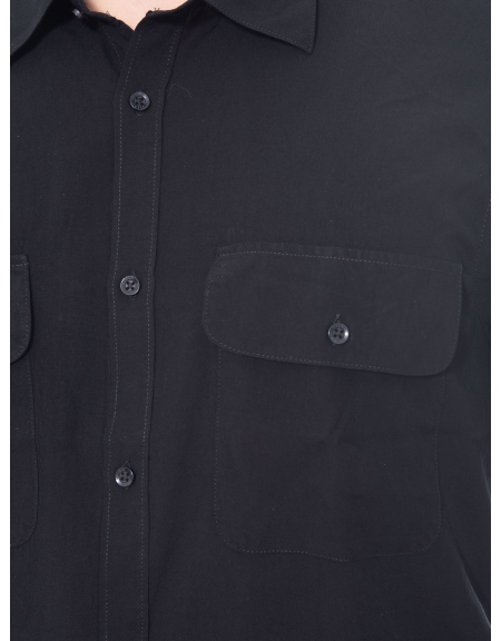 OVER-D Short-sleeved shirt OE1S2S2C13 Black OVER-D - 5