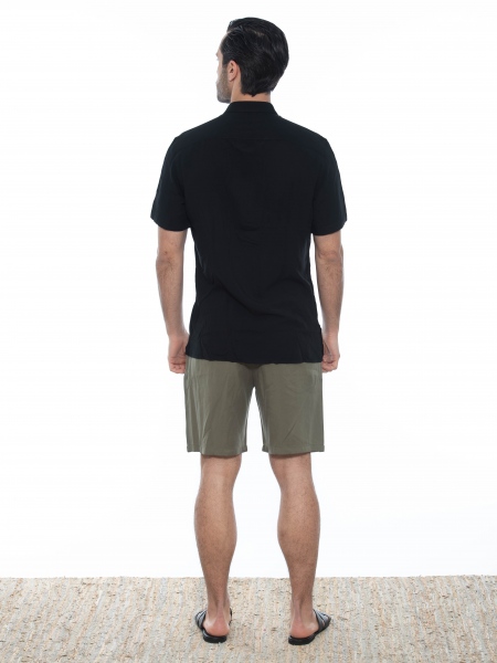 OVER-D Short-sleeved shirt OE1S2S2C13 Black OVER-D - 7