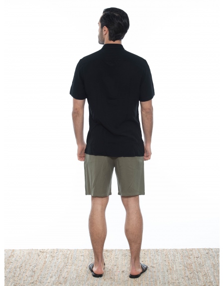 OVER-D Short-sleeved shirt OE1S2S2C13 Black OVER-D - 7