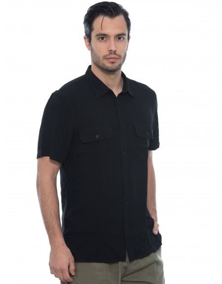 OVER-D Short-sleeved shirt OE1S2S2C13 Black OVER-D - 3