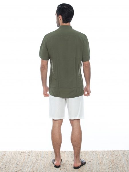 OVER-D Chino Βερμούδα OE1S2S2S14 Λευκό OVER-D - 7