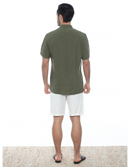 OVER-D Chino Βερμούδα OE1S2S2S14 Λευκό OVER-D - 7