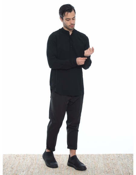 OVER-D Chino Παντελόνι OE1S2S2P21 Μαύρο OVER-D - 8