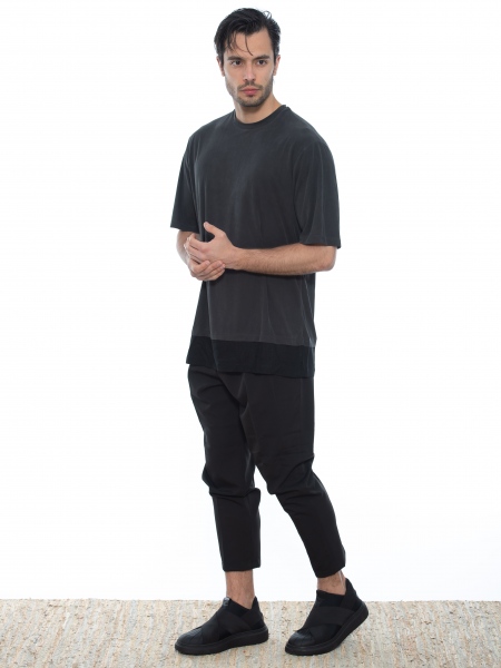 OVER-D Chino Παντελόνι OE1S2S2P21 Μαύρο OVER-D - 9