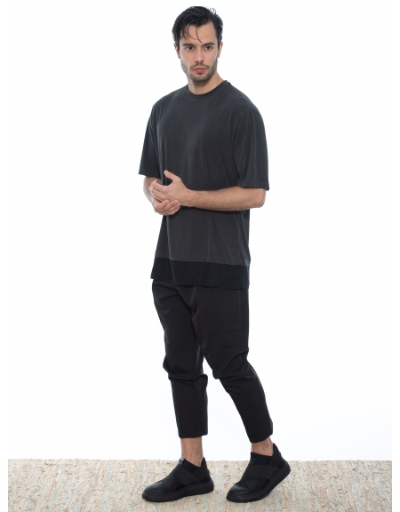 OVER-D Chino Παντελόνι OE1S2S2P21 Μαύρο OVER-D - 9