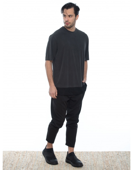 OVER-D Chino Παντελόνι OE1S2S2P21 Μαύρο OVER-D - 11