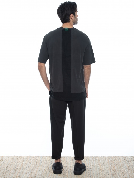 OVER-D Chino Παντελόνι OE1S2S2P21 Μαύρο OVER-D - 7