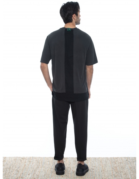 OVER-D Chino Παντελόνι OE1S2S2P21 Μαύρο OVER-D - 7