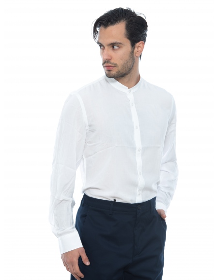 OVER-D Mao shirt OE1S2S2C12 White OVER-D - 3