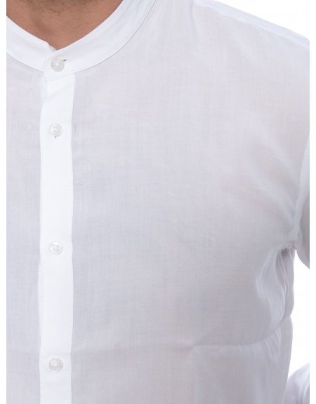 OVER-D Mao shirt OE1S2S2C12 White OVER-D - 5