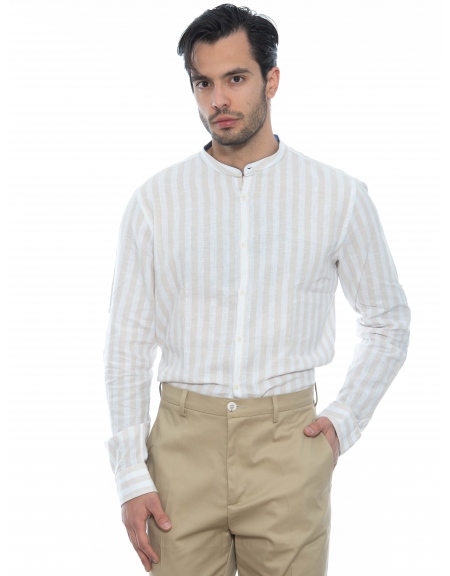 OVER-D Chino Παντελόνι cropped OE1S2S2P29 Μπεζ OVER-D - 6