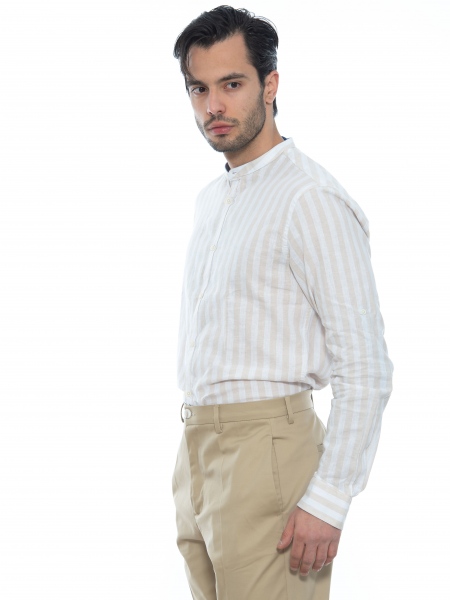 OVER-D Chino Παντελόνι cropped OE1S2S2P29 Μπεζ OVER-D - 9