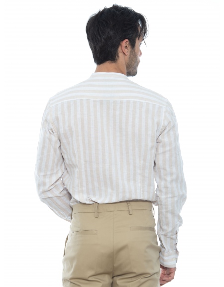 OVER-D Chino Παντελόνι cropped OE1S2S2P29 Μπεζ OVER-D - 7