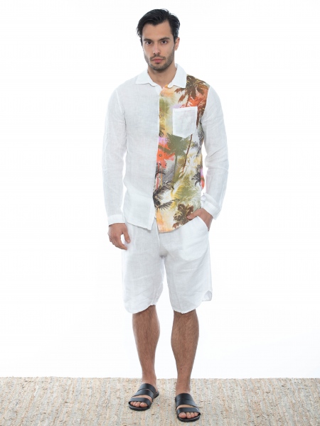 XAGON MAN Chino Bermuda 2V58700 White XAGON MAN - 5