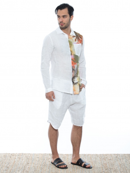 XAGON MAN Chino Βερμούδα 2V58700 Λευκό XAGON MAN - 7