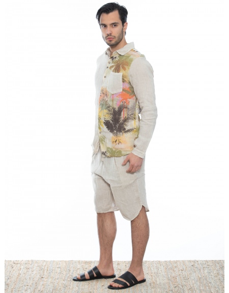 XAGON MAN Chino Βερμούδα 2V58700 Μπεζ XAGON MAN - 9