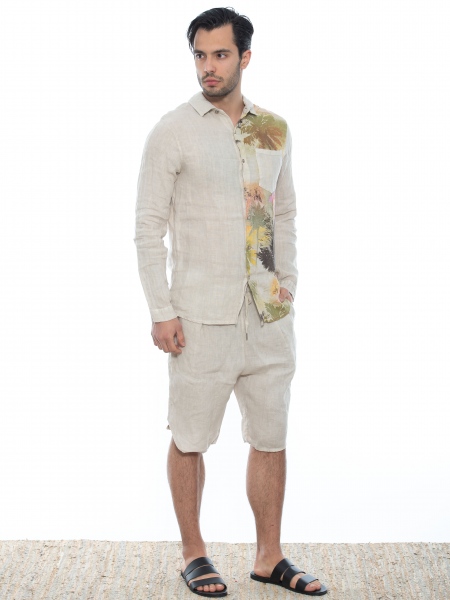 XAGON MAN Chino Βερμούδα 2V58700 Μπεζ XAGON MAN - 8