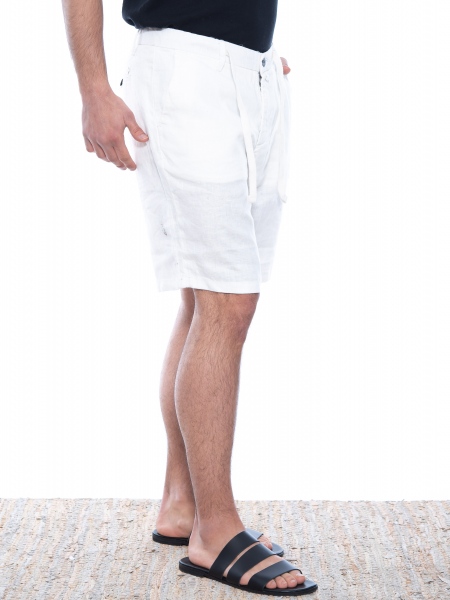 OVER-D Chino Βερμούδα OE1S2S2S02 Λευκό OVER-D - 3