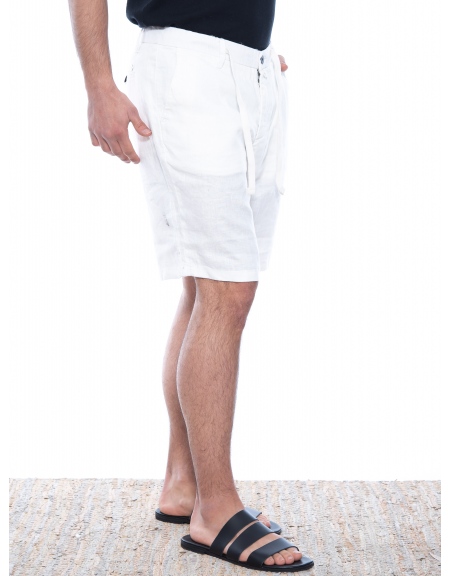 OVER-D Chino Βερμούδα OE1S2S2S02 Λευκό OVER-D - 3