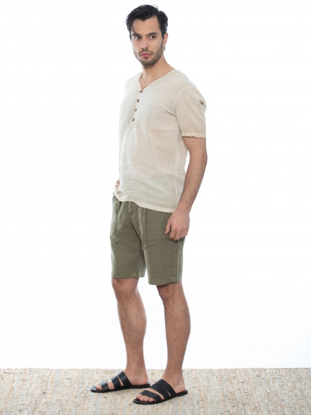 XAGON MAN T-shirt 2JX2302 Μπεζ XAGON MAN - 9