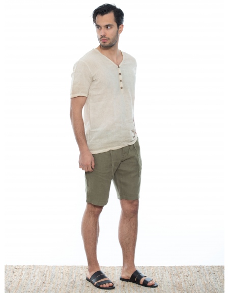 XAGON MAN T-shirt 2JX2302 Μπεζ XAGON MAN - 8