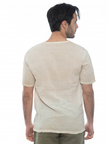 XAGON MAN T-shirt 2JX2302 Μπεζ XAGON MAN - 2