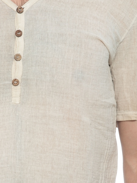 XAGON MAN T-shirt 2JX2302 Μπεζ XAGON MAN - 5