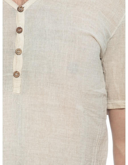 XAGON MAN T-shirt 2JX2302 Μπεζ XAGON MAN - 5