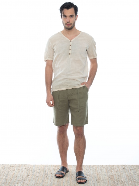 XAGON MAN T-shirt 2JX2302 Μπεζ XAGON MAN - 6