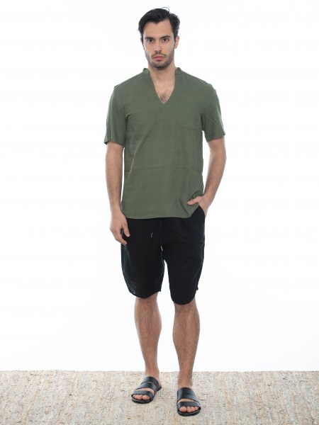 XAGON MAN Chino Bermuda 2V58700 Black XAGON MAN - 9