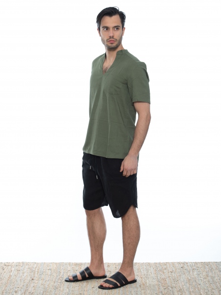 XAGON MAN Chino Βερμούδα 2V58700 Μαύρο XAGON MAN - 12