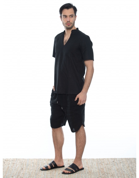 XAGON MAN Chino Bermuda 2V58700 Black XAGON MAN - 16