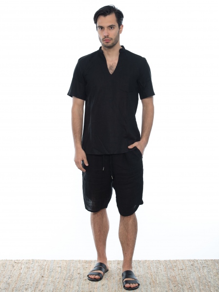 XAGON MAN Chino Βερμούδα 2V58700 Μαύρο XAGON MAN - 13